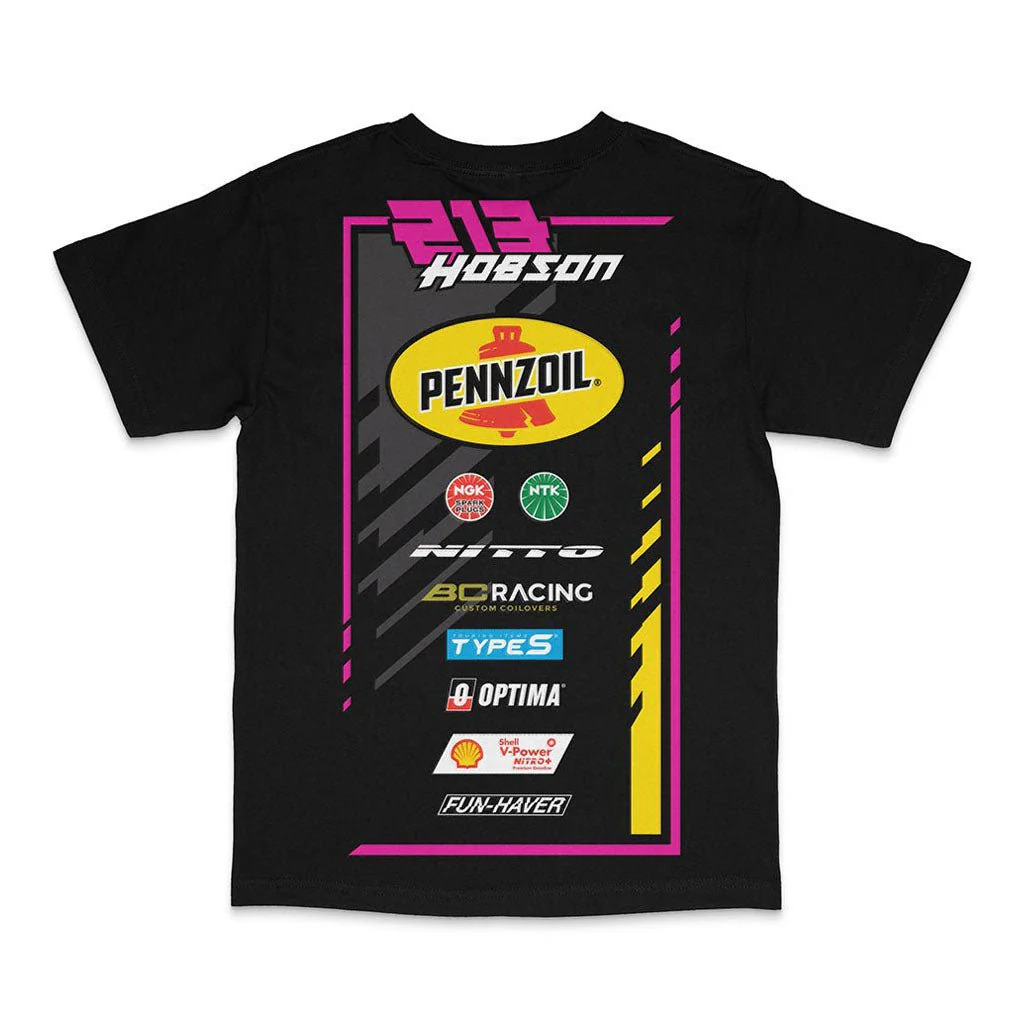 2024 Ben Hobson Official RTR Drift Team T-Shirt - Image 2