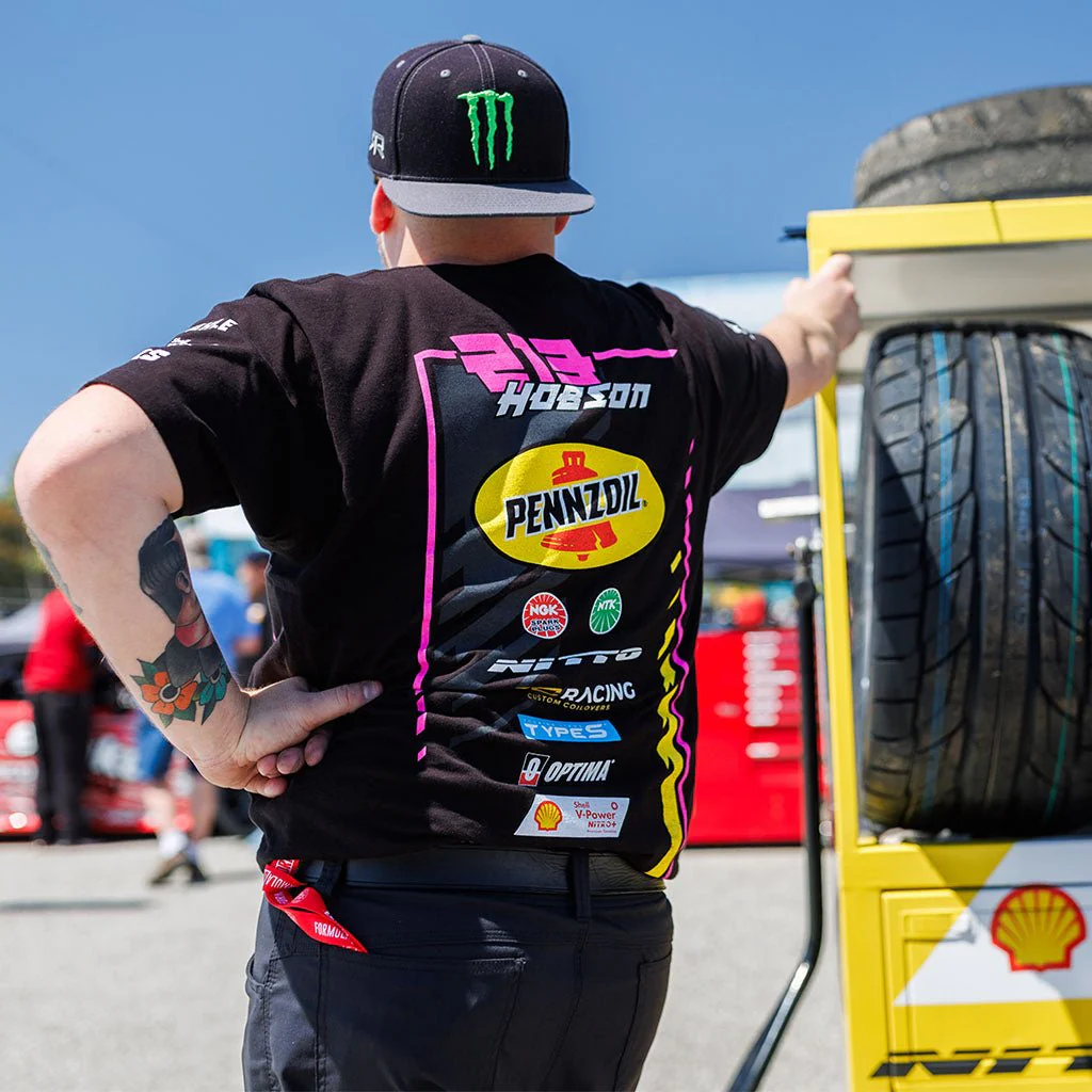 2024 Ben Hobson Official RTR Drift Team T-Shirt - Image 5