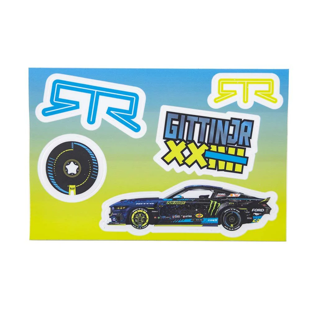 2024 RTR Drift Team Sticker Sheet