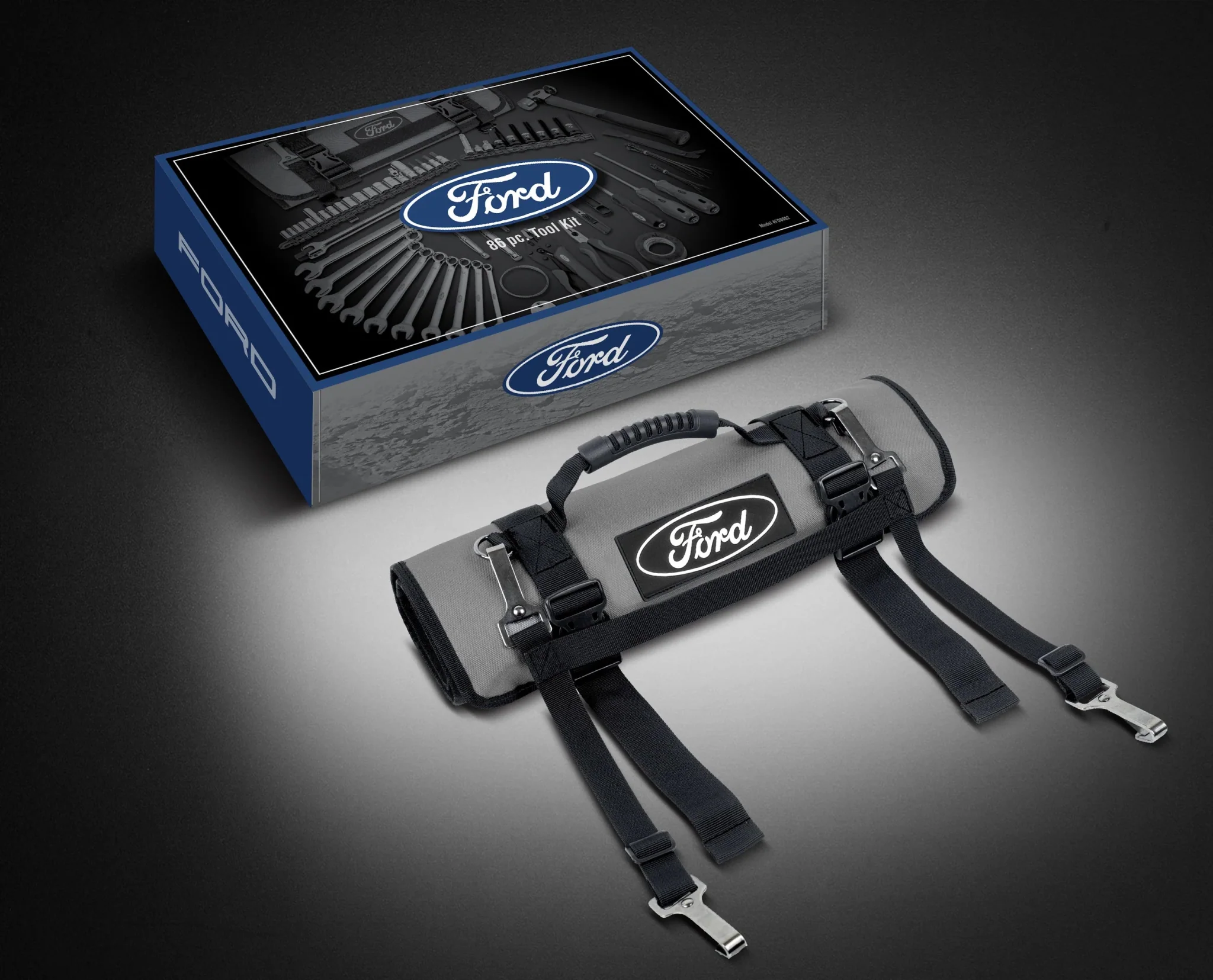 Motley Industries 86pc Ford Tool Roll Kit - Image 2