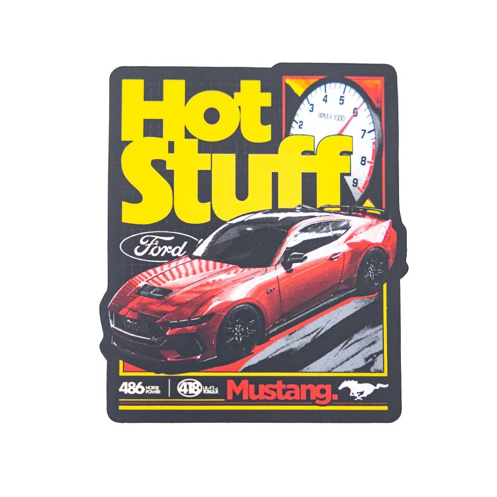 Hot Stuff Mustang Sticker Pack - Image 3