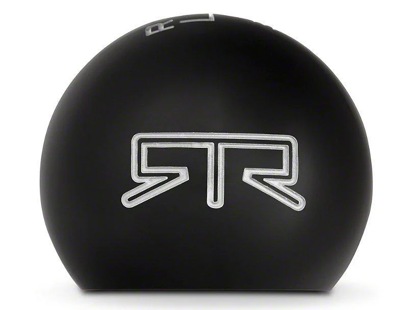 RTR Black Shift Knob - Gray Engraving (11-14 GT, V6) - Image 2