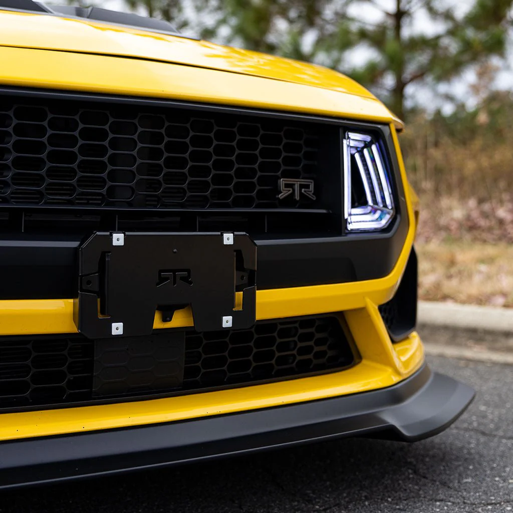 RTR Front License Plate Bracket (24+ Mustang) - Image 2