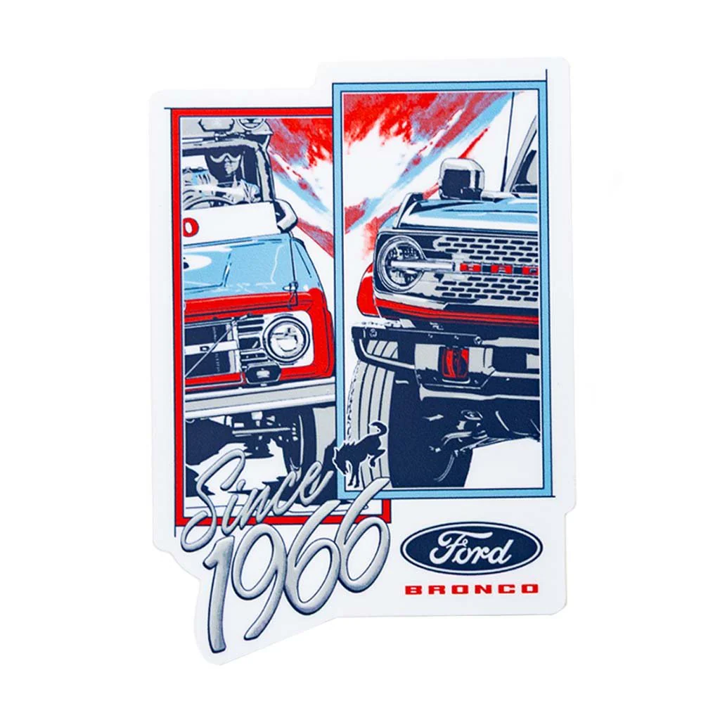 Since 1966 Ford Bronco Sticker Pack - Image 2